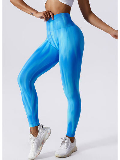 Tie-Dye High Waist Active Pants