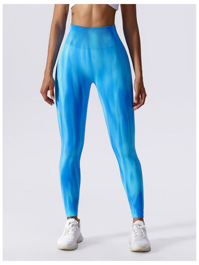 Tie-Dye High Waist Active Pants